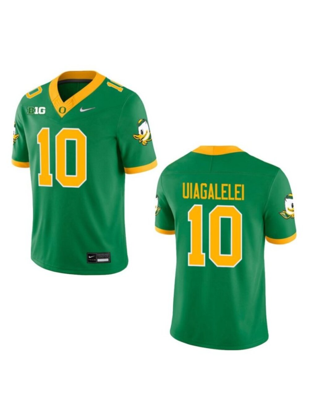 Kids Youths Matayo Uiagalelei Green Stitched Jersey Vapor